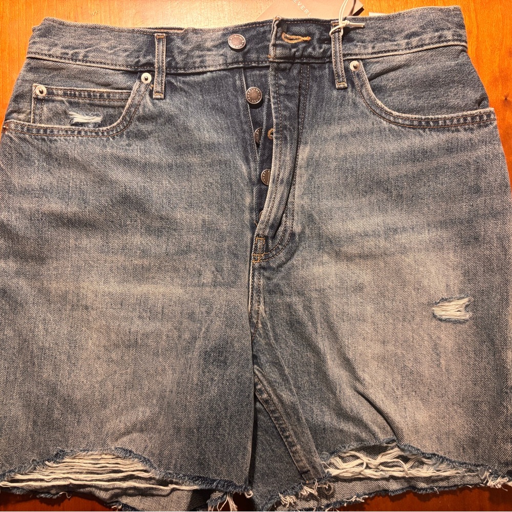 Everlane Blue Denim shorts